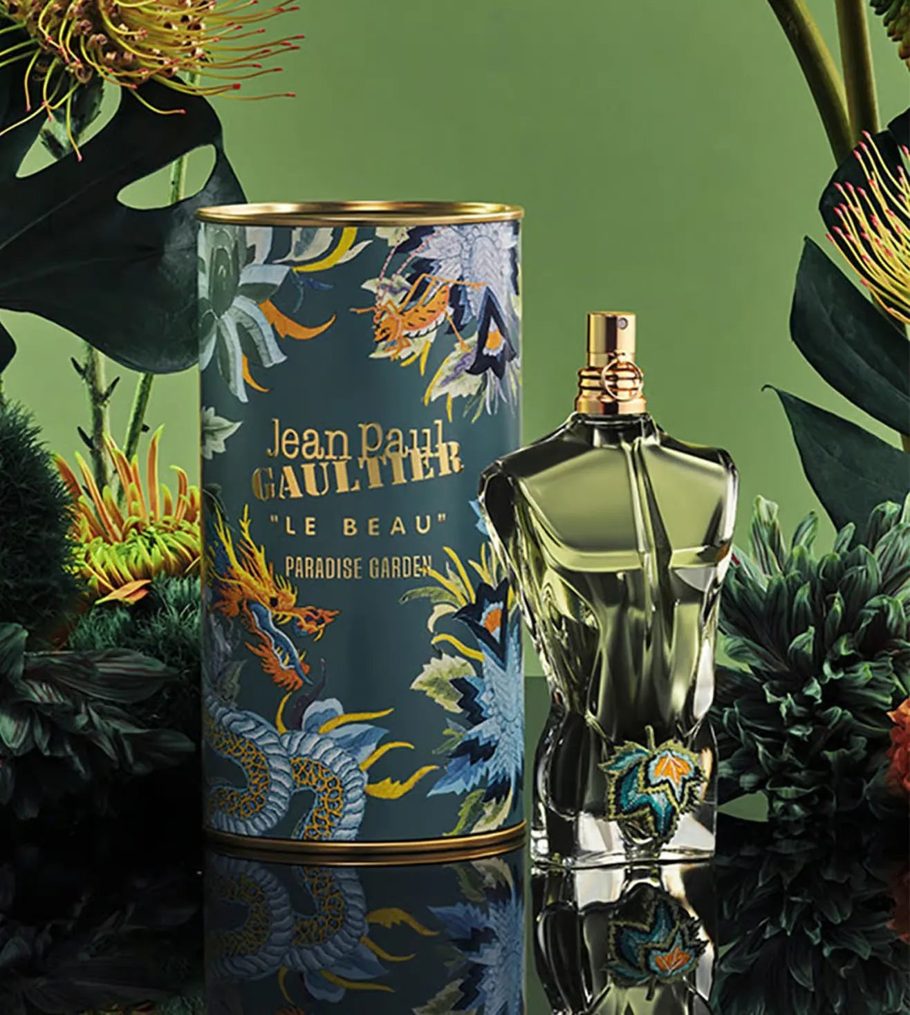 Jean Paul Gaultier Le Beau Paradise Garden 125ml - (swissforest)