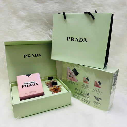 Pr*da Gift Set (Pack Of 3) Womens